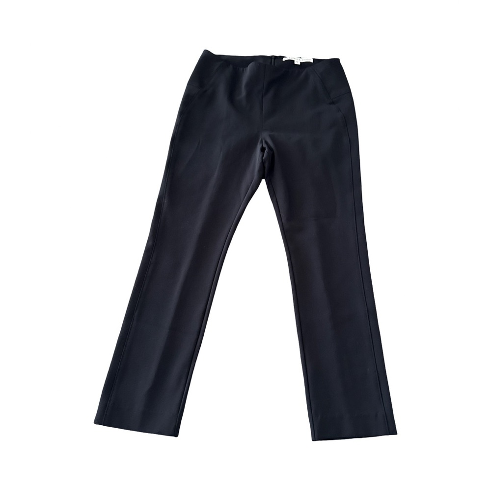 Veronica Beard Black Scuba Pants, Size 8